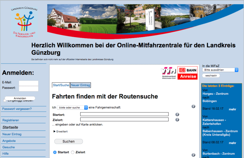 MiFaZ des Landkreises Günzburg